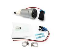 Pompa carburante Hellcat F90000285 da 525 l/h e kit di installazione Compatibile per E85, Compatibile per ricambi auto Walbro TI.