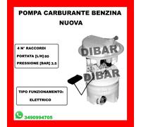 POMPA CARBURANTE PEUGEOT 406 2.0 16 V DAL 1999 KW99 CV135 RFR 89
