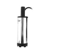 Pompa Carburante Pompa Sommergibile In Acciaio Inossidabile Da 12 L/min 60 W 12 V/24 V Per Trasferimento Acqua Olio E Carburante Per Auto Per Roulotte Per Nautica(12V Car Charger)