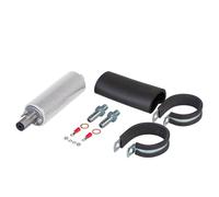 Pompa Carburante Universale Ad Alta Portata Da 255 L/h Con Kit GSL392 Pressione Esterna In Linea Gruppo Pompa Carburante(D'argento)