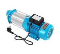 Pompa centrifuga 1300 W, in acciaio inox, altezza massima 98 m, 4000 l/h, pompa di aumento della pressione, pompa dell'acqua industriale, pompa di circolazione 220 V, adatta per uso esterno, giardino