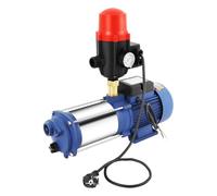 Pompa centrifuga da 2500 W, pompa da giardino, pompa centrifuga autoadescante, impianto idraulico domestico con interruttore a pressione, 2850 giri/min, per irrigazione agricola e rinforzo della