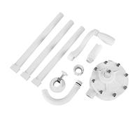 Pompa chimica a barilotto rotante, durevole, in plastica resistente alla corrosione, pompa a manovella, industria chimica