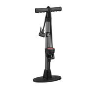 Pompa ciclo in acciaio con manometro - H 480 mm