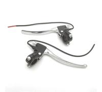 Pompa Cilindro Maestro Freno Pompa Cilindro Maest Leva interruttore freno in alluminio per scooter elettrico lato destro Spegnimento adatto per manubrio bici elettrica da 7/8 pollici 22mm(Pair)