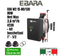POMPA CIRCOLATORE RISCALDAMENTO EBARA COMP ECOCIRC EVOSTA V230 INT 130 180 ACQUA
