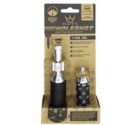 Peaty´s Holeshot Road/gravel Co2 Cartridge Nero 16 g Turquoise