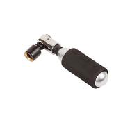 Pompa per bicicletta Zefal Ez Big Shot + 16 G Cartrige nero argento (16 g)