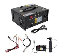 Pompa Compressor portatile | Tire Inflator | Air Pump | Time Temperature Display, controllo automatico della pressione, e versatile inflazione Capabilities for Car Tires, Bike Tires and Sports