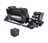 Pompa compressore sospensione pneumatica + blocco della valvola + relè -Compatibile con 5er F07 GT 09-16, Touring F11 10-16, 7er F01 F02 F03 F04 08-15 37206784137 37206875176 37206789450 Huiruhy