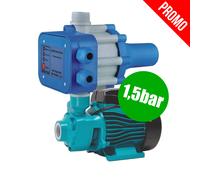 Pompa con presscontrol 1,5 bar 0,5hp monofase completa autoclave pressostato
