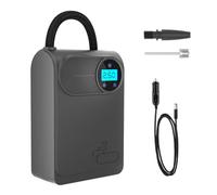 Pompa d aria per auto ad portatile Compressore multifunzionale gonfiatore elettrico pneumatici con rilevazione della pressione Funzione di spegnimento automatico Motore turbo in rame puro Display LED