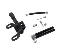 Pompa da bicicletta in alluminio per mini pompa per bicicletta compatta | Alluminio fresato CNC, solo 300 g, durevole, si adatta a qualsiasi borsa da sella, resistente alle intemperie