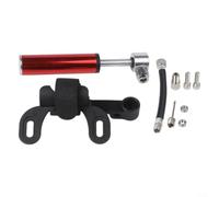 Pompa da bicicletta in alluminio per mini pompa per bicicletta compatta | Alluminio fresato CNC, solo 300 g, durevole, si adatta a qualsiasi borsa da sella, resistente alle intemperie