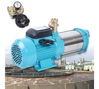 Pompa da giardino con pompa ad acqua centrifuga da 1300 W con pressostato Pompa acqua multistadio con avviamento automatico in acciaio inossidabile