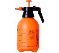 Pompa da giardino portatile da 1,5 l, con ugello regolabile, nebulizzatore manuale per pulizia della casa, giardino, dettagli e lavaggio dell'auto (1,5 l, arancione)