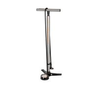 Pompa da Officina Blackburn Core Pro Grigia in Alluminio 6061 con Manometro e Tubo Lungo