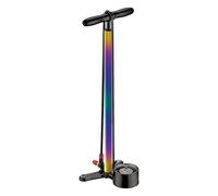 Pompa da Pavimento Lezyne Classic Floor Drive Neo Metallic con Manometro di Precisione e Finitura Elegante