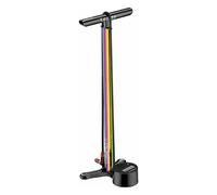Pompa da Pavimento Lezyne Digital Drive 3.5 CNC con Manometro Digitale, Colore Neo Metallico