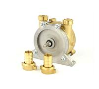 POMPA DA TRAVASO IN OTTONE PER TRAPANO X VINO OLIO GASOLIO TR20 MADE IN ITALY