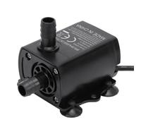 Pompa d'acqua sommersa, DC 5V 4.8W 300L/H Mini pompa sommersa Pompa di fontana piccola e silenziosa Pompa d'acqua di fontana regolabile per laghetti, acquari