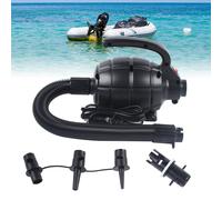 Pompa d'aria ad alta pressione 1000L/min elettrica portatile 220V 600W con 4 ugelli per gommoni