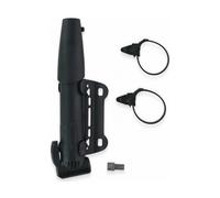 Dunlop - Mini pompa da viaggio con adattatore