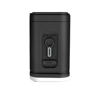 Pompa D'aria Elettrica Con Luci, Mini Compressore Wireless, Di Gonfiaggio/sgonfiaggio For Campeggio All'aperto Gonfiaggio Rapido(Black)