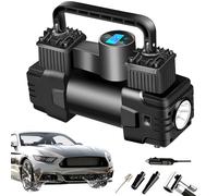 Pompa d'aria per pneumatici per auto - Gonfiatore elettrico portatile, pompa ad alta pressione, manometro digitale | rapidamente pneumatici di auto, biciclette con un funzionamento sempl