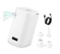 Pompa d'Aria Portatile | Luce Da Campeggio Con Batteria 600 mAh | Gonfiatore da Viaggio per Gonfiare e Sgonfiare | per Palloni Sportivi, Giocattoli, Zattere, Piscina e Gonfiabili Outdoor