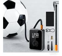 Pompa d'aria portatile senza fili, con display digitale, strumento multifunzionale per gonfiare i pneumatici
