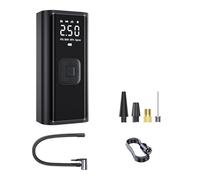 Pompa d'aria ricaricabile for auto, gonfiatore for pneumatici, compressore portatile, gonfiatore digitale for pneumatici for auto senza fili, for moto, biciclette, palle(Wired)