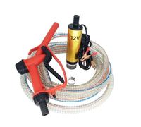 Pompa del Carburante, Dispenser for pompa carburante gasolio 12V 24V, set combinato pistola for rifornimento, pompa sommergibile elettrica con 5 tubi(12V)