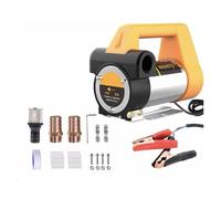 Pompa del Carburante, Pompa elettrica 'olio da 780 W, pompa di trasferimento del cherosene AC 220 DC 12V/24V, erogatore di carburante con pompa del cherosene autoadescante da 80 l/min(DC12)