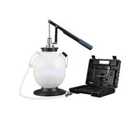 Pompa del fluido di trasmissione ATF Refill 7.5L 15 Kit adattatori comuni in plastica con valvola controllo Custodia Estrazione rapida Resistente alla Corrosione