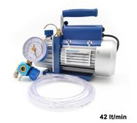 Pompa del vuoto 42 lt/min con vacuometro e rubinetto