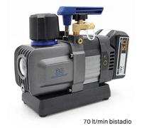 Pompa del vuoto 70 lt/min bistadio a batteria al litio