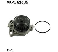 Pompa dell’acqua, raffreddamento motore per AUDI VW 100 200 80 90 COUPE PASSAT Q