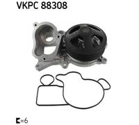 Pompa dell’acqua, raffreddamento motore per BMW 1 2 3 4 5 X1 X3 X5