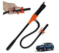 Pompa della Batteria di Potenza Portatile 2, 4 gpm Pompa del Gas Portatile Flussi Regolabili trasferimenti con sifone Staccabile per Tubo da 3 Piedi per Acqua gastronomica a Benzina