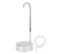Pompa della bottiglia d'acqua, distributore d'acqua desktop Bere automatico per bottiglia minerale elettrica bere bere per casa per casa all'aperto utilizzando (argento)