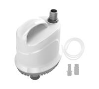 Pompa Della Fontana A Molla All'aperto Con LED - Pompa Acqua Molto Tranquillamente | Pompa Della Fontana Ornamentale | Pumpee Stagno Compatto Silenzioso | Per Acquari Per Pesci, Maggio