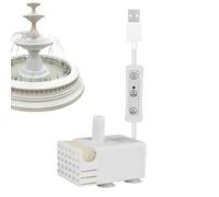 Pompa della fontana per gatti - Acqua di risparmio energetico, di circolazione | Motore di fontane per animali domestici silenziosi | Circulatore del flusso d'acqua per acquario compatto, pomp