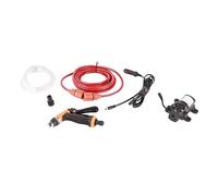 Pompa della rondella di pressione elettrica, 12 V 80W 130PSI Alimentazione ad alta pressione Mini Kit di pompa dell'acqua per auto, rondella per auto per pulizia per pulizia