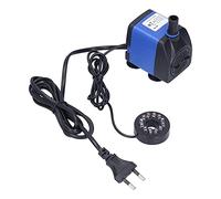 Pompa Dell'acqua 3 in 1, Pompa per Fontana Sommergibile Ultra Silenziosa in Plastica Blu con Luce LED a 7 Colori per Acquario, Stagno, Acquario, Statuario, Coltura Spina UE 220 V (1000 L/H,