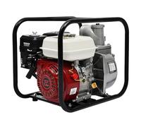 Pompa dell'acqua a gas da 7,6 cm, 7,5 HP 210 CC, 4 tempi, alimentata a gas, pompa per rifiuti per laghetti, piscine, drenaggio, giardinaggio, irrigazione, massimo 28 m, aspirazione da 7 m