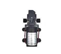 Pompa dell'acqua a membrana a pressione DC12V 120PSI 5L nera, micro pompa dell'acqua elettrica, pompa autoadescante, spruzzatore d'acqua for auto(A)