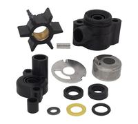 Pompa Dell'acqua Auto 70941A3 Kit Riparazione Girante Pompa Acqua Con Alloggiamento 93224A1 Per Mercury Per Marine 4 4.5 7.5 9.8 HP 46-70941A3 Per Sierra 18-3446 Pompa Acqua