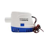 Pompa dell'acqua automatica con interruttore a galleggiante Sea Marine DC 12V 24V 600 GPH 750 GPH 1100 GPH Pompa sommergibile automatica di sentina (750GPH,12V)