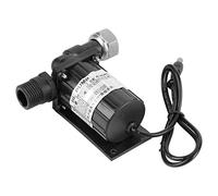 Pompa dell'acqua brushless CC 12 V 10 W | Tolleranza ad alta temperatura 75 ℃ / basso rumore 40 dBA | Pompa di circolazione dell'acqua per acquario/fontana/sistema solare | 0,45 m³/h tasso di flusso